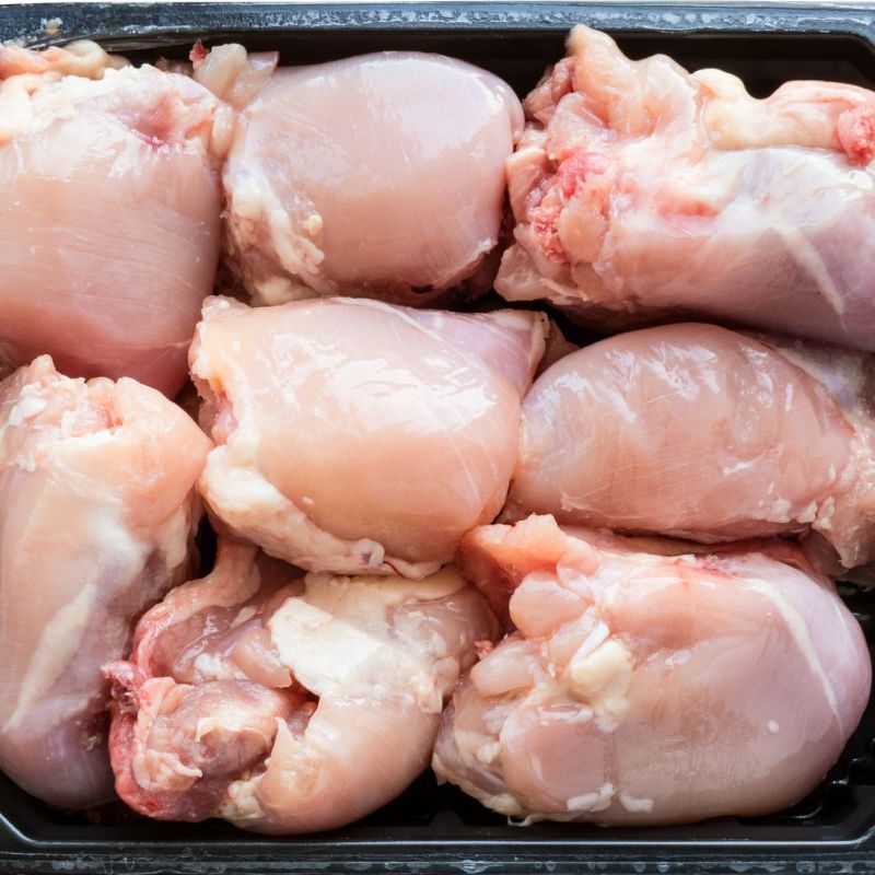 5KG BONELESS AND SKINLESS CHICKEN THIGHS